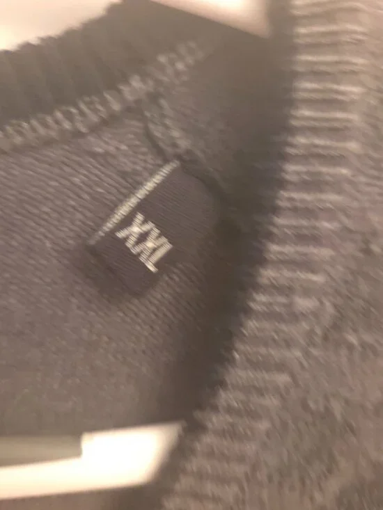 Consenso Gray Textured Crewneck Sweater Men’s XXL Lightweight Knit - Picture 7 of 8